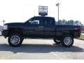 2009 Black Chevrolet Silverado 1500 LT Extended Cab 4x4  photo #1