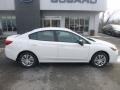 Crystal White Pearl - Impreza 2.0i 4-Door Photo No. 3