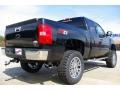 2009 Black Chevrolet Silverado 1500 LT Extended Cab 4x4  photo #6
