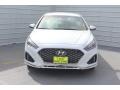 2019 Quartz White Pearl Hyundai Sonata SEL  photo #3