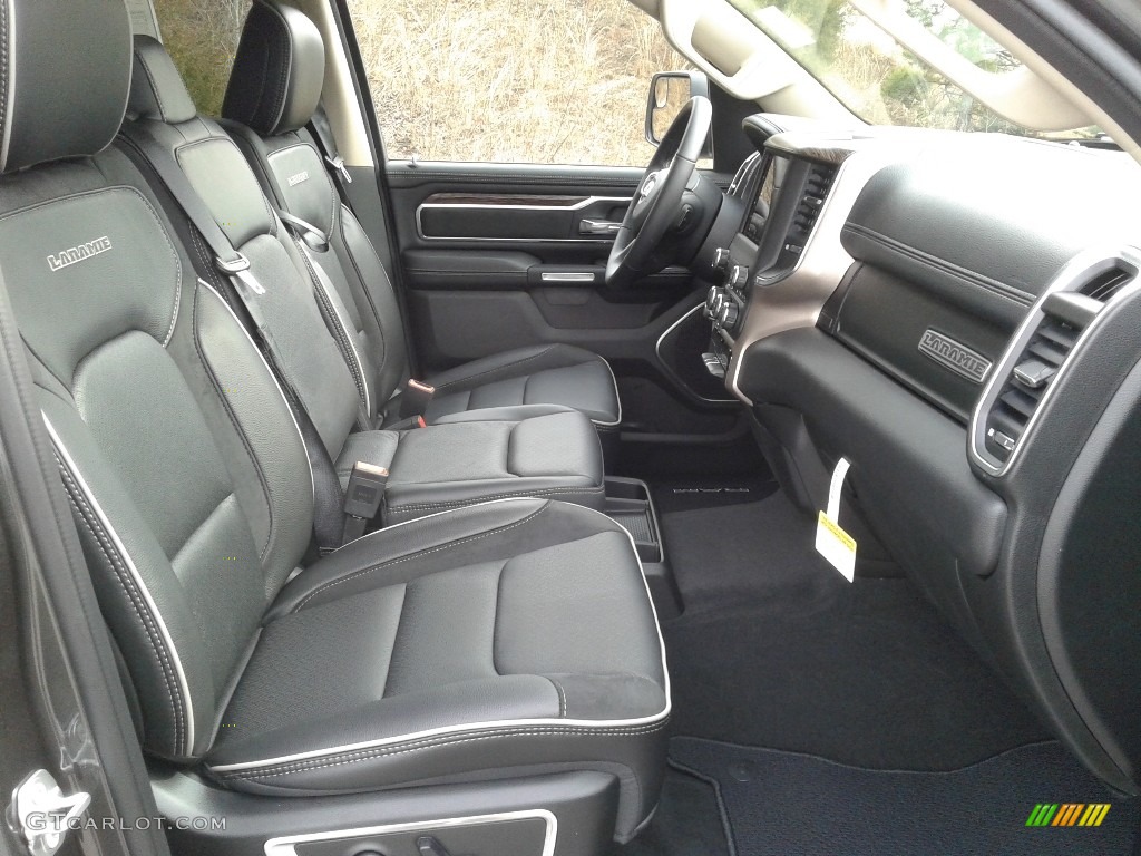 2019 1500 Laramie Crew Cab 4x4 - Granite Crystal Metallic / Black photo #16