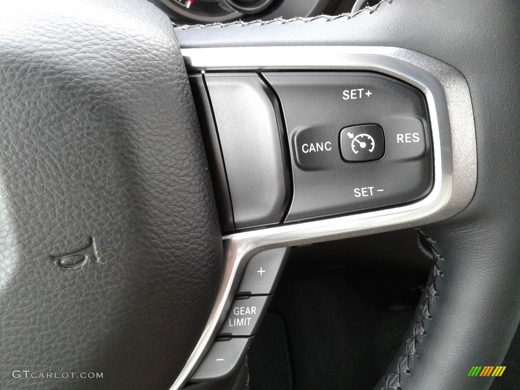 2019 1500 Laramie Crew Cab 4x4 - Granite Crystal Metallic / Black photo #20