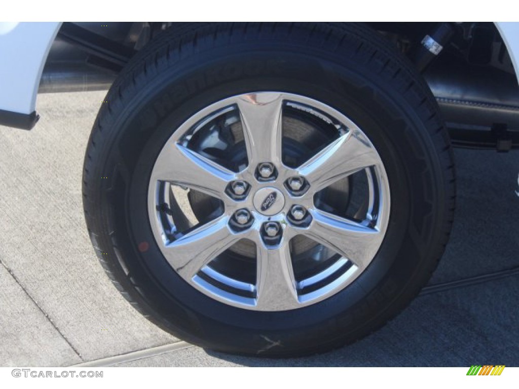 2018 F150 XLT SuperCrew - Oxford White / Earth Gray photo #10