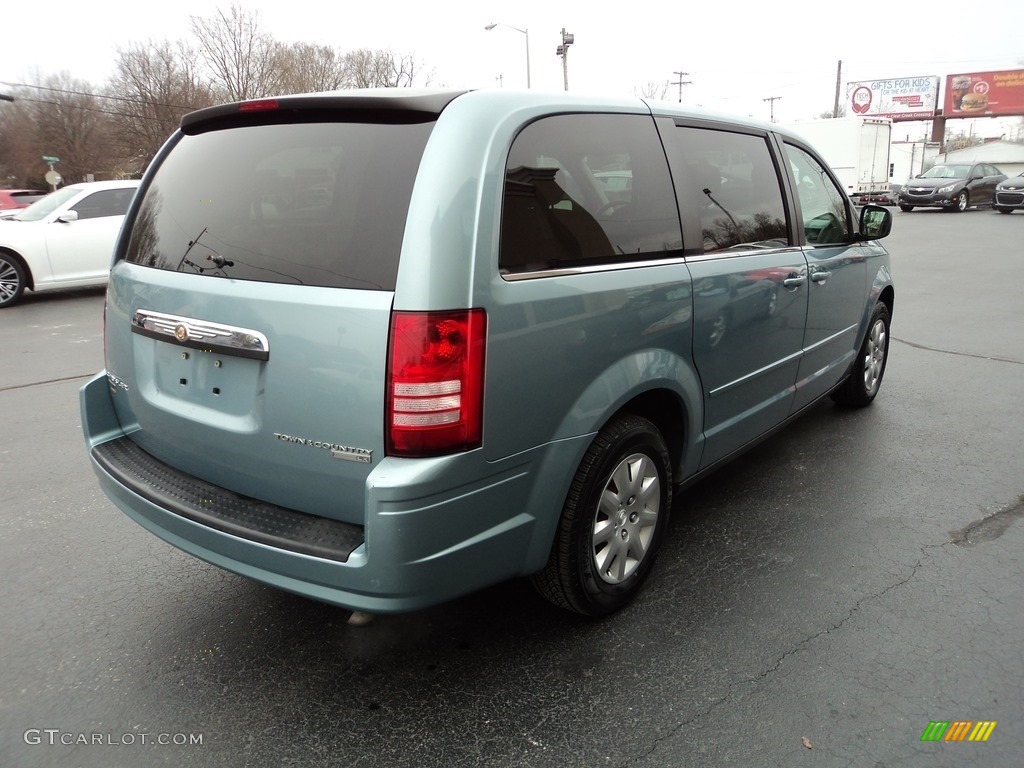 2009 Town & Country LX - Clearwater Blue Pearl / Medium Slate Gray/Light Shale photo #4