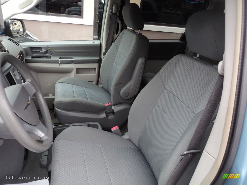 2009 Town & Country LX - Clearwater Blue Pearl / Medium Slate Gray/Light Shale photo #7