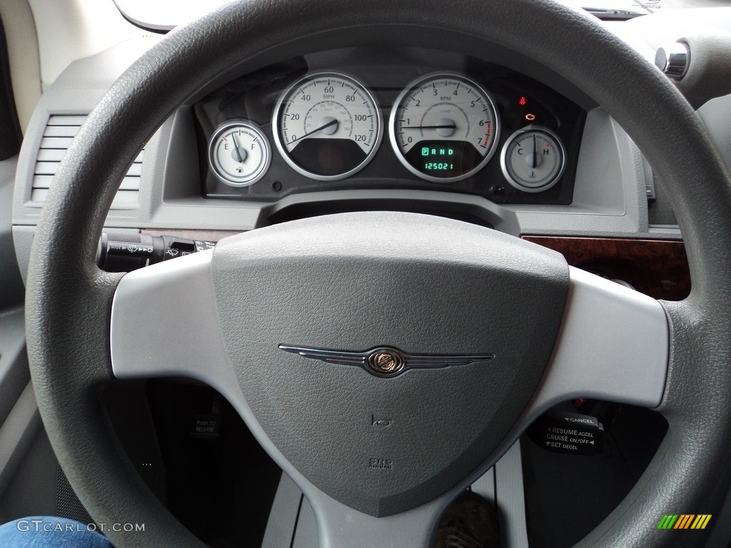 2009 Town & Country LX - Clearwater Blue Pearl / Medium Slate Gray/Light Shale photo #12