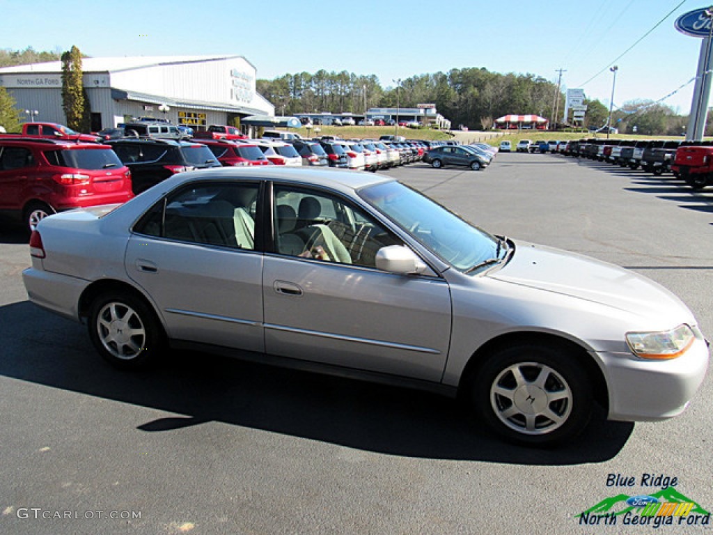 2001 Accord LX Sedan - Satin Silver Metallic / Quartz Gray photo #7