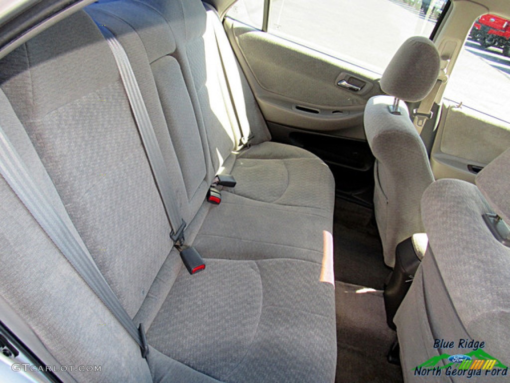 2001 Accord LX Sedan - Satin Silver Metallic / Quartz Gray photo #11