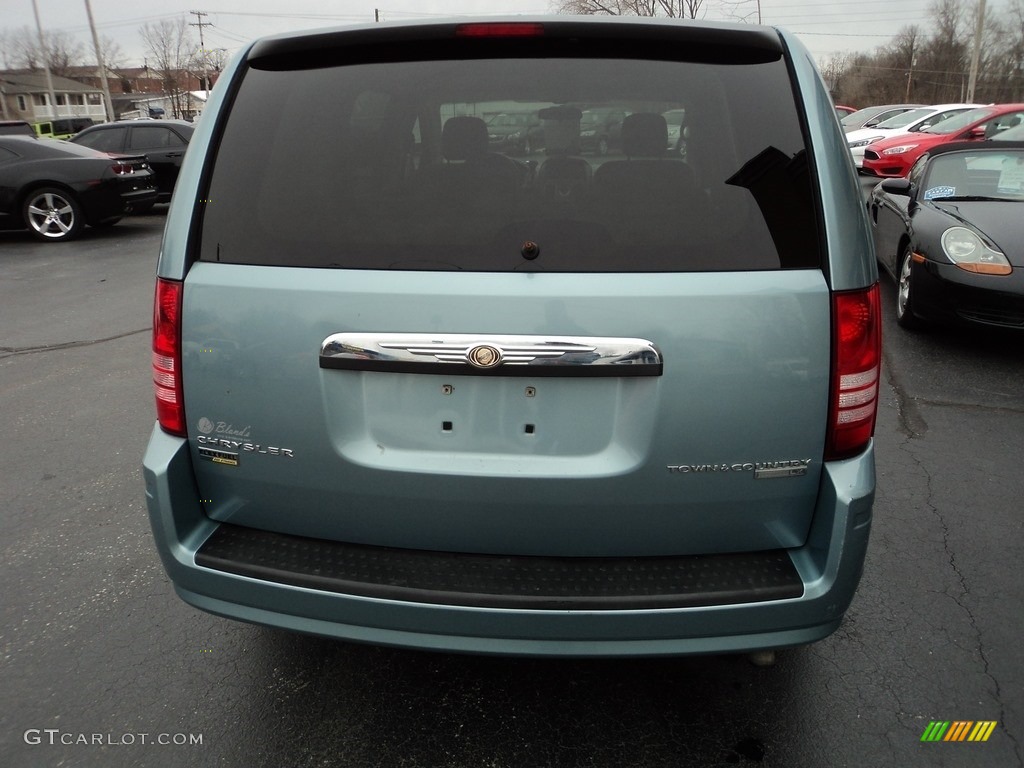 2009 Town & Country LX - Clearwater Blue Pearl / Medium Slate Gray/Light Shale photo #21