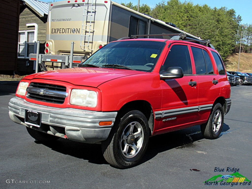 Wildfire Red Chevrolet Tracker