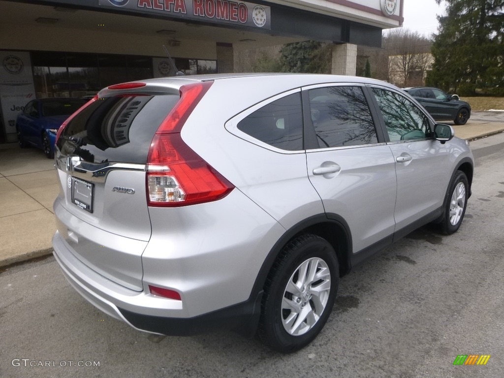 2016 CR-V EX AWD - Alabaster Silver Metallic / Black photo #2