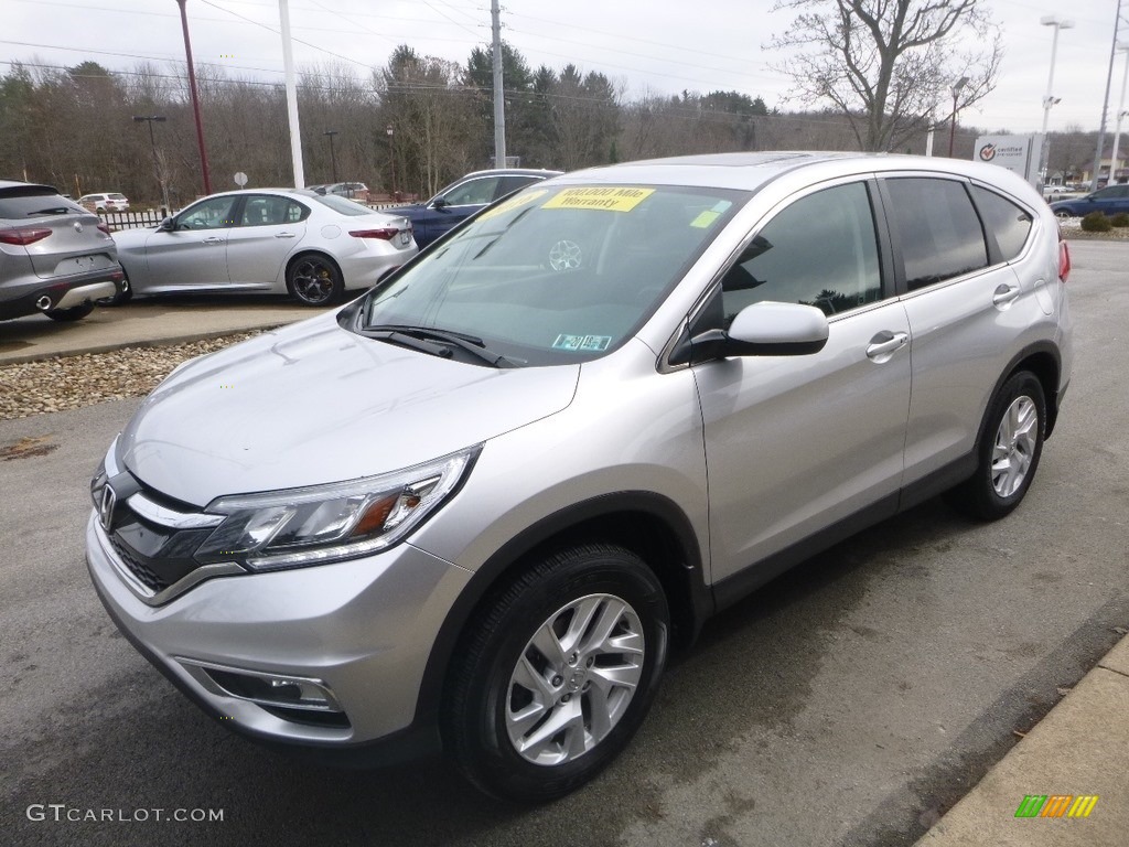 2016 CR-V EX AWD - Alabaster Silver Metallic / Black photo #5