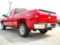 2009 Victory Red Chevrolet Silverado 1500 LS Extended Cab 4x4  photo #8