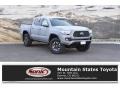 2019 Cement Gray Toyota Tacoma TRD Off-Road Double Cab 4x4  photo #1