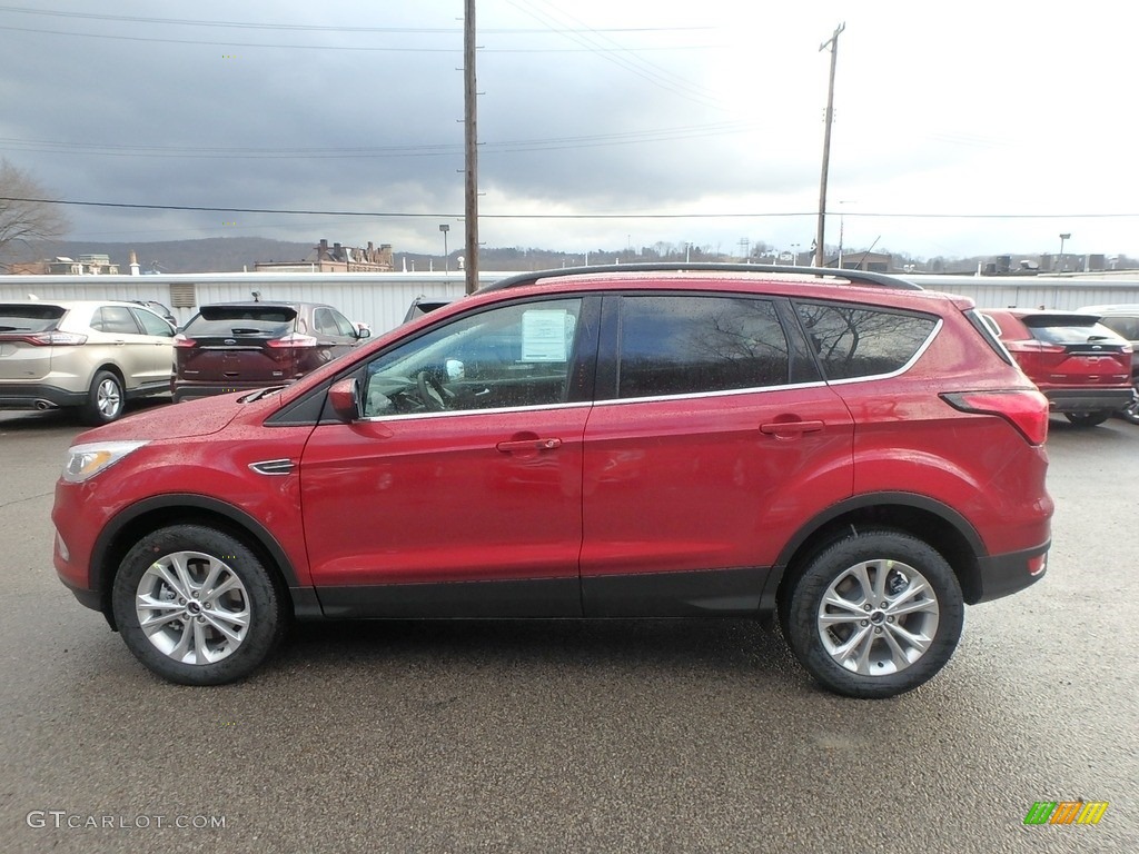 2019 Escape SEL 4WD - Ruby Red / Chromite Gray/Charcoal Black photo #6