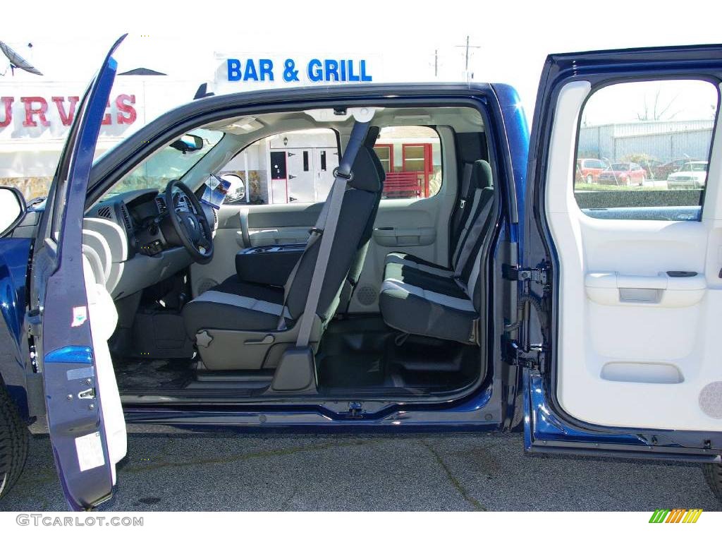 2009 Silverado 1500 Extended Cab 4x4 - Imperial Blue Metallic / Dark Titanium photo #13