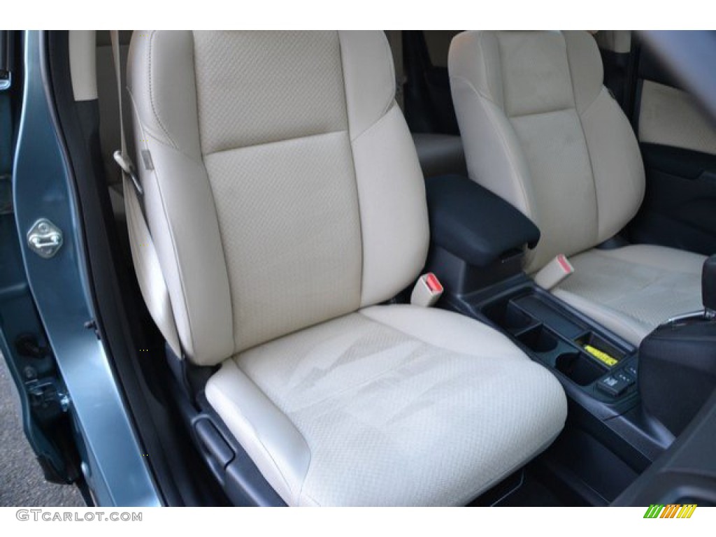 2016 CR-V EX AWD - Obsidian Blue Pearl / Beige photo #19