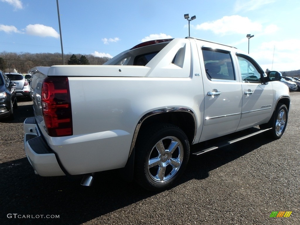 2012 Avalanche LTZ 4x4 - White Diamond Tricoat / Dark Cashmere/Light Cashmere photo #8