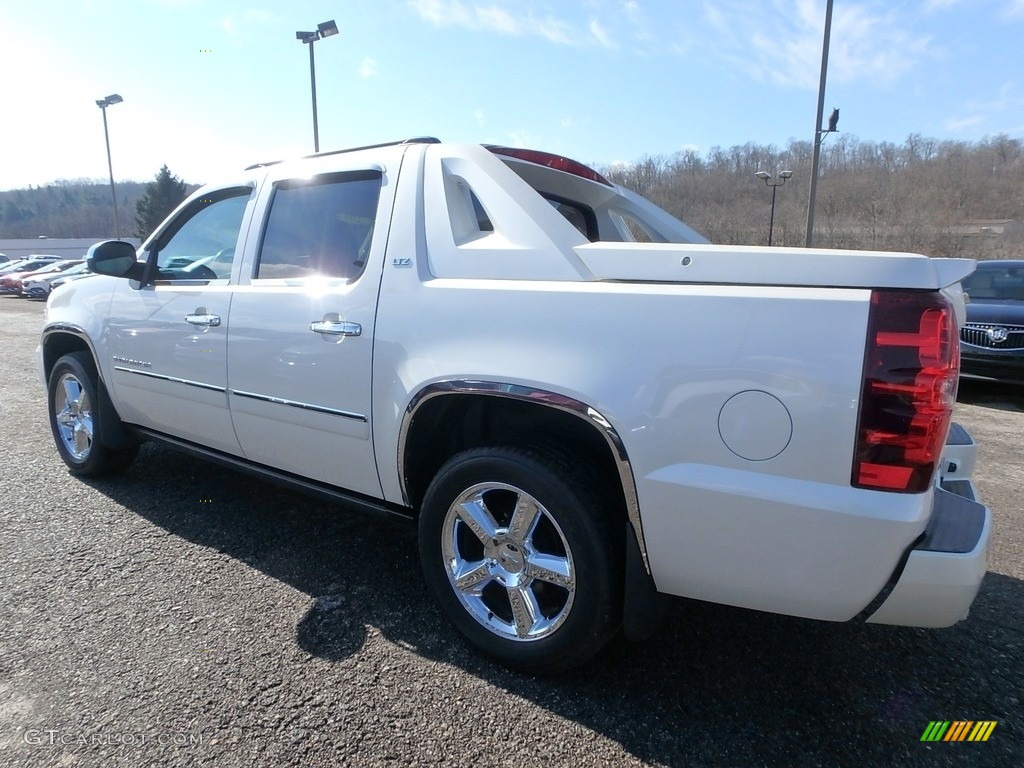 2012 Avalanche LTZ 4x4 - White Diamond Tricoat / Dark Cashmere/Light Cashmere photo #10