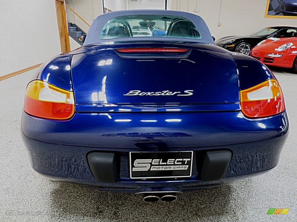 2001 Boxster S - Lapis Blue Metallic / Graphite Grey photo #5