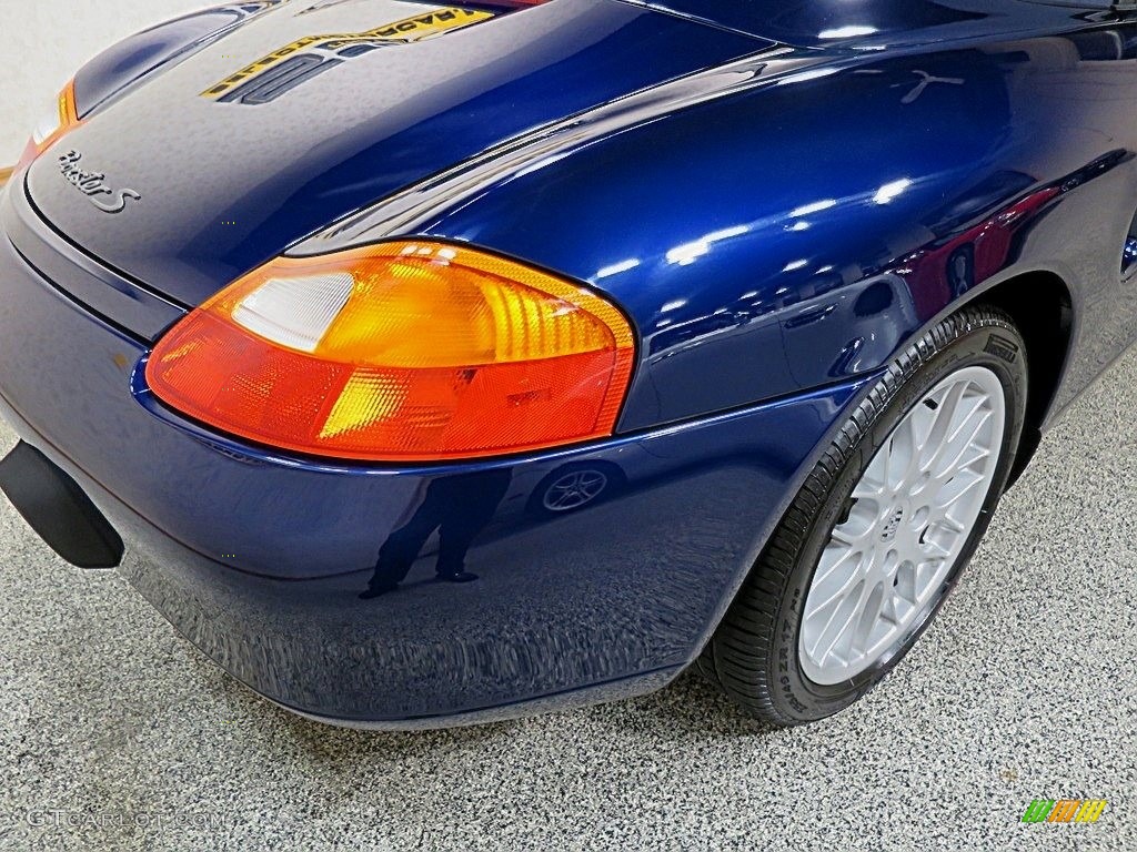2001 Boxster S - Lapis Blue Metallic / Graphite Grey photo #7