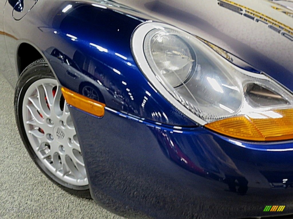 2001 Boxster S - Lapis Blue Metallic / Graphite Grey photo #8