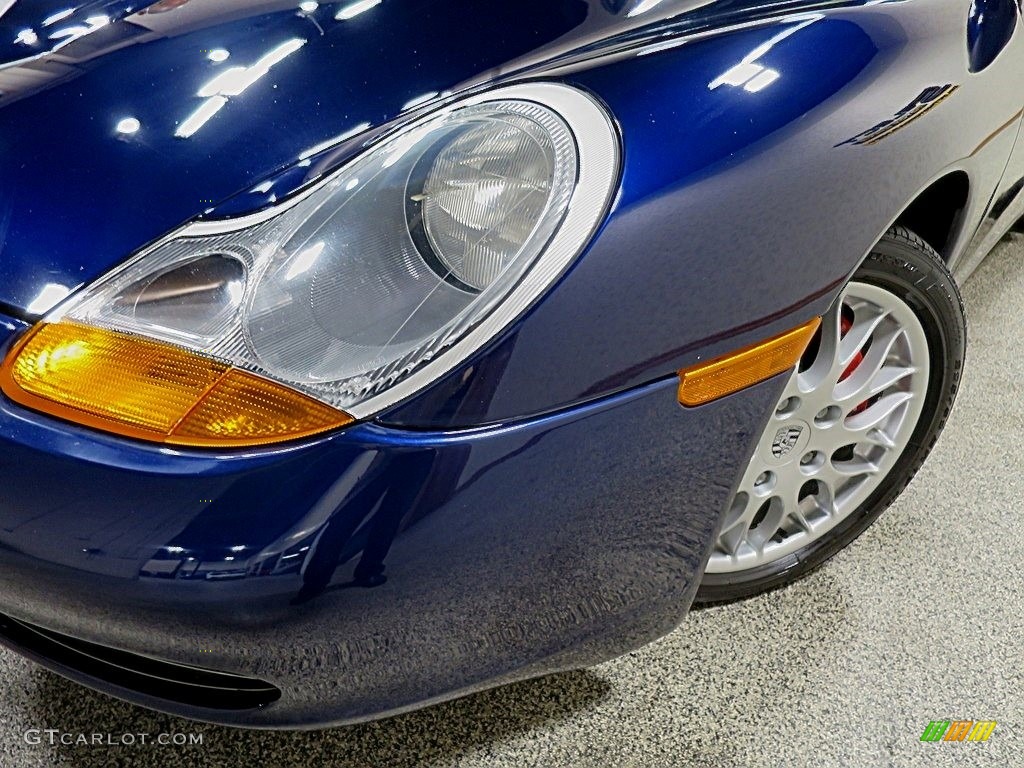 2001 Boxster S - Lapis Blue Metallic / Graphite Grey photo #9