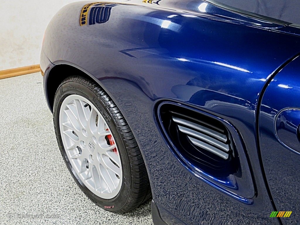 2001 Boxster S - Lapis Blue Metallic / Graphite Grey photo #10