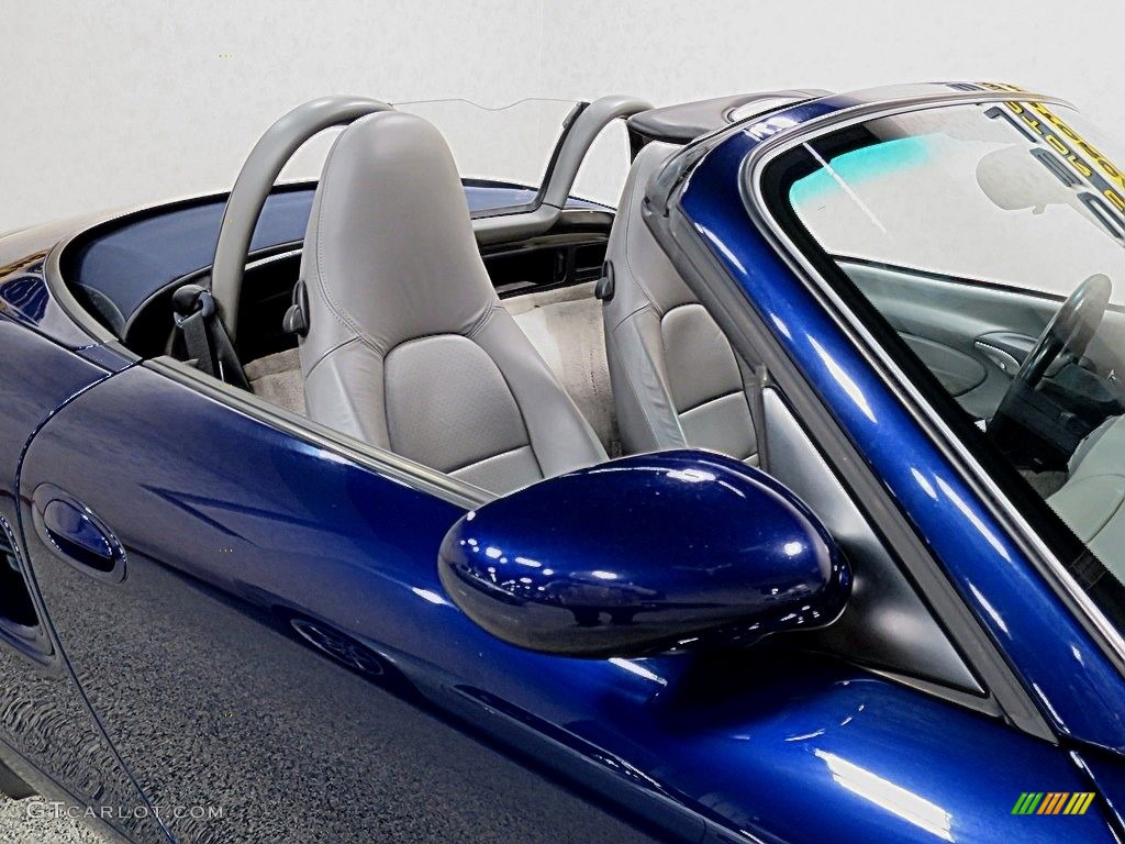 2001 Boxster S - Lapis Blue Metallic / Graphite Grey photo #15
