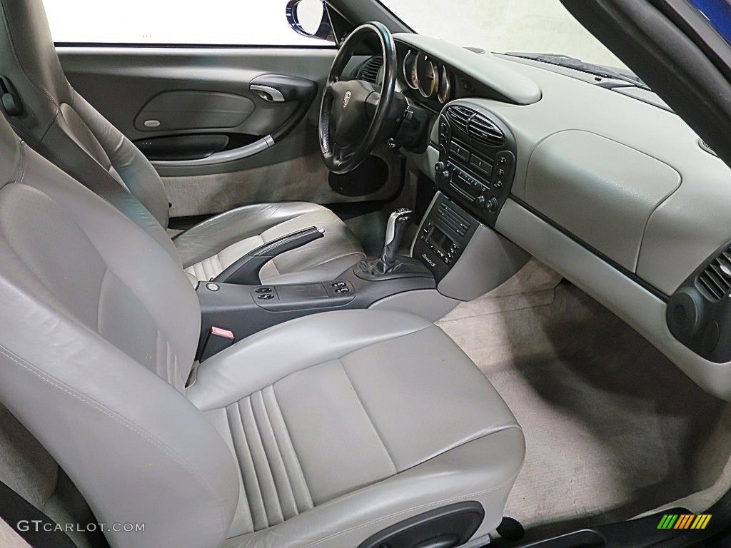 2001 Boxster S - Lapis Blue Metallic / Graphite Grey photo #19