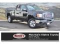 Onyx Black 2012 GMC Sierra 2500HD SLE Extended Cab 4x4