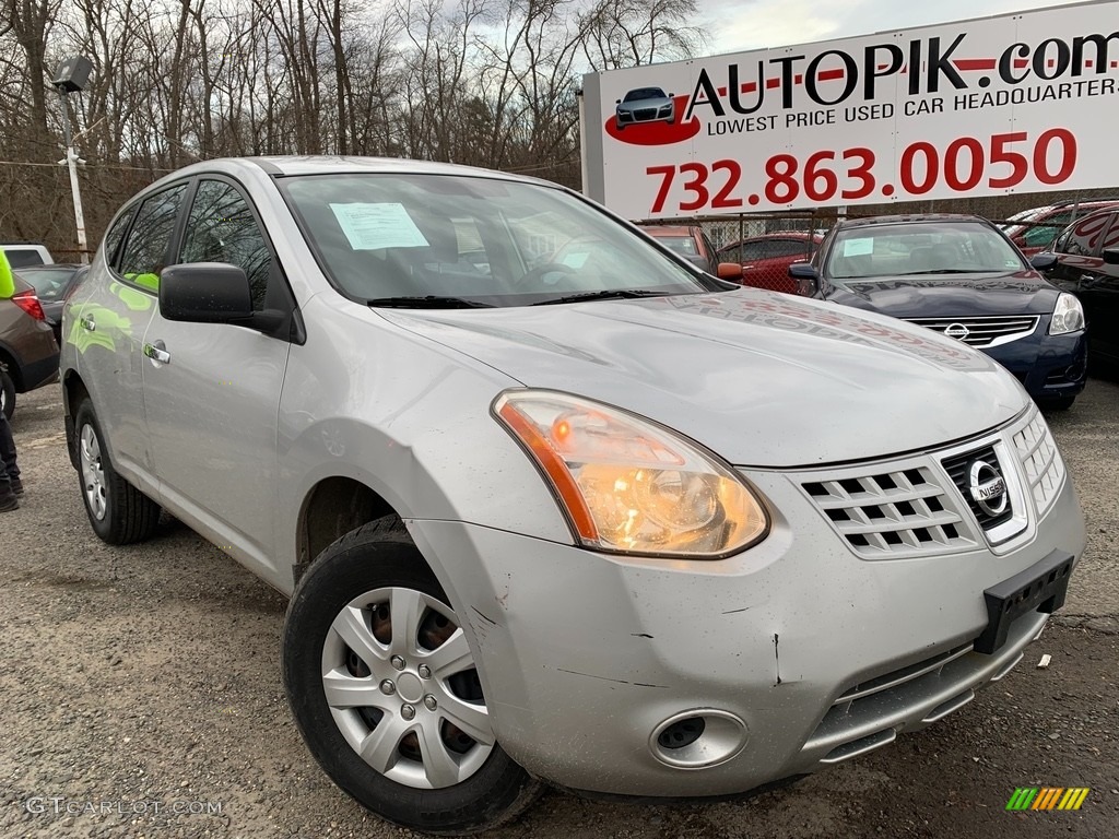 2010 Rogue SL - Silver Ice / Black photo #1