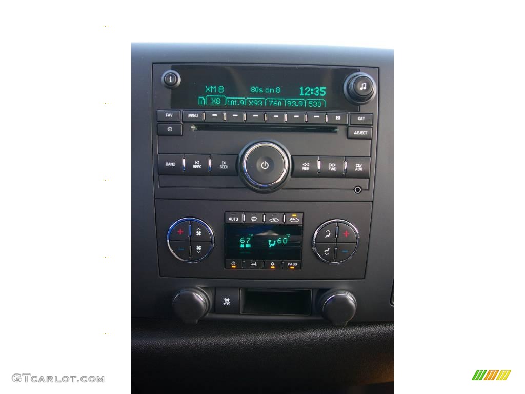 2009 Silverado 1500 LT Crew Cab - Black Granite Metallic / Light Titanium photo #19