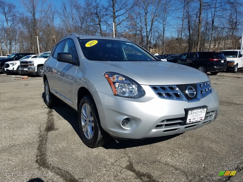 2015 Rogue Select S AWD - Brilliant Silver / Black photo #1