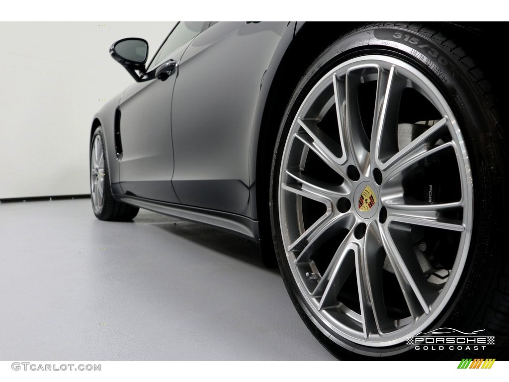 2019 Panamera 4 - Volcano Grey Metallic / Black photo #7