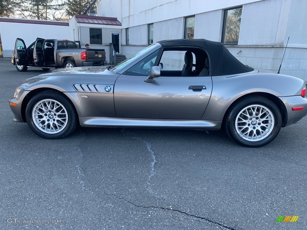 2001 Z3 2.5i Roadster - Impala Brown Metallic / Black photo #4