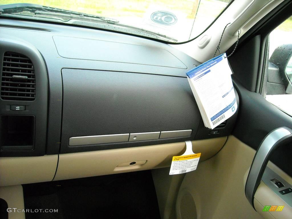 2009 Silverado 1500 LT XFE Crew Cab - Black Granite Metallic / Light Cashmere photo #23