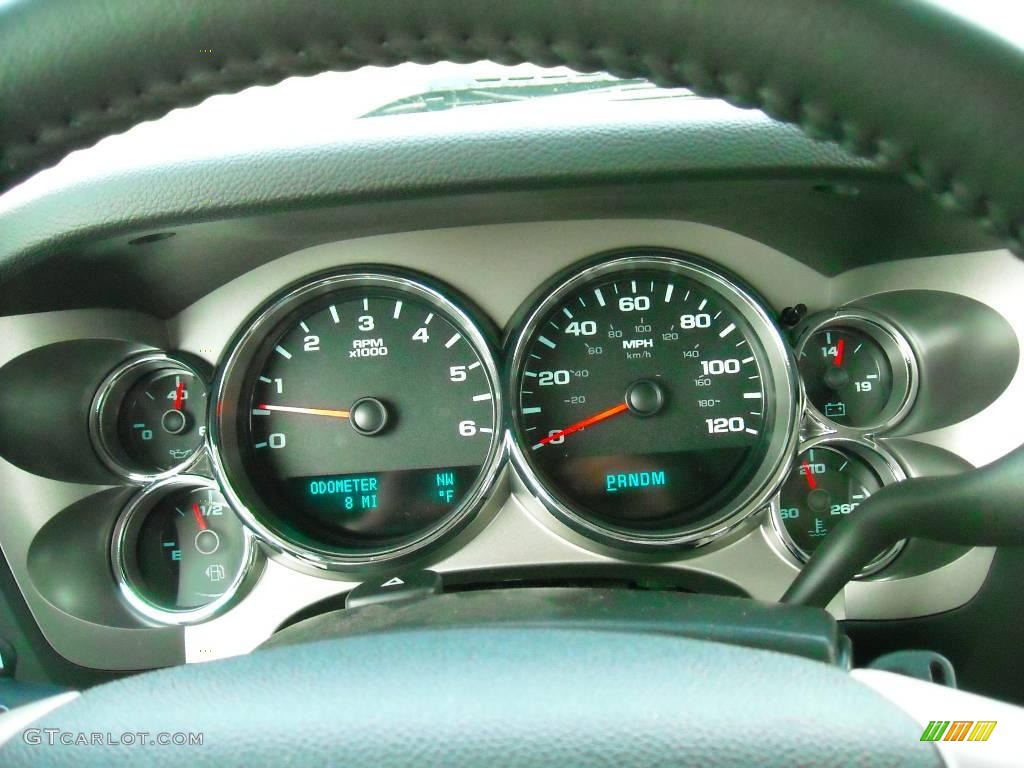 2009 Silverado 1500 LT XFE Crew Cab - Black Granite Metallic / Light Cashmere photo #27