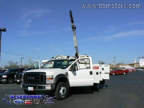 2008 Ford F550 Super Duty XL Regular Cab Commercial Crane Truck Data, Info and Specs