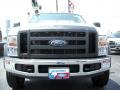 Oxford White - F550 Super Duty XL Regular Cab Commercial Crane Truck Photo No. 2