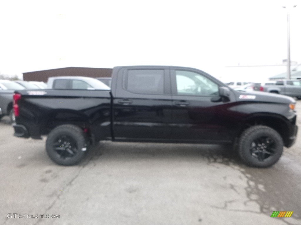 2019 Silverado 1500 Custom Z71 Trail Boss Crew Cab 4WD - Black / Jet Black photo #6