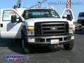 Oxford White - F550 Super Duty XL Regular Cab Commercial Crane Truck Photo No. 11