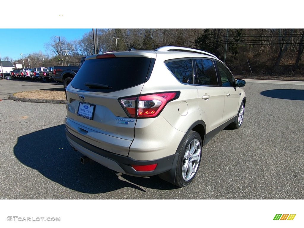 2017 Escape Titanium 4WD - White Platinum / Medium Light Stone photo #7