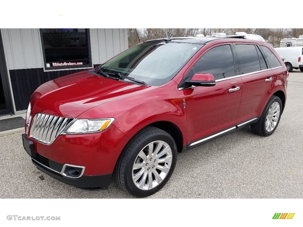 2013 MKX AWD - Ruby Red Tinted Tri-Coat / Limited Edition Bronze Metallic/Charcoal Black photo #1