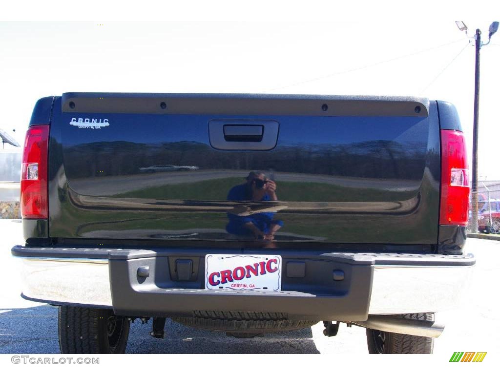 2009 Silverado 1500 Regular Cab - Black Granite Metallic / Dark Titanium photo #7