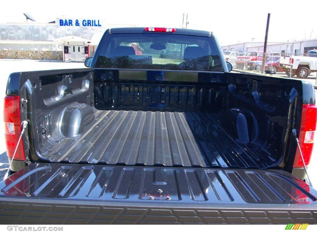 2009 Silverado 1500 Regular Cab - Black Granite Metallic / Dark Titanium photo #10