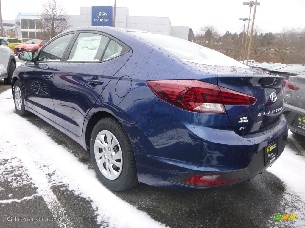 2019 Elantra SE - Lakeside Blue / Gray photo #2