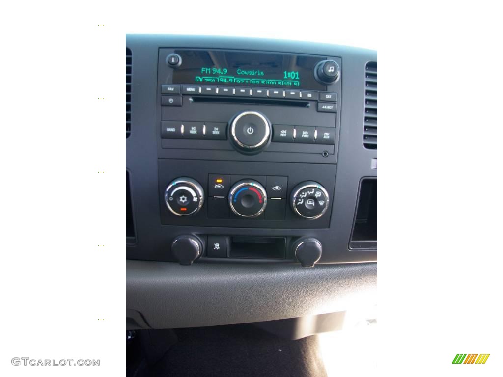 2009 Silverado 1500 Regular Cab - Black Granite Metallic / Dark Titanium photo #17
