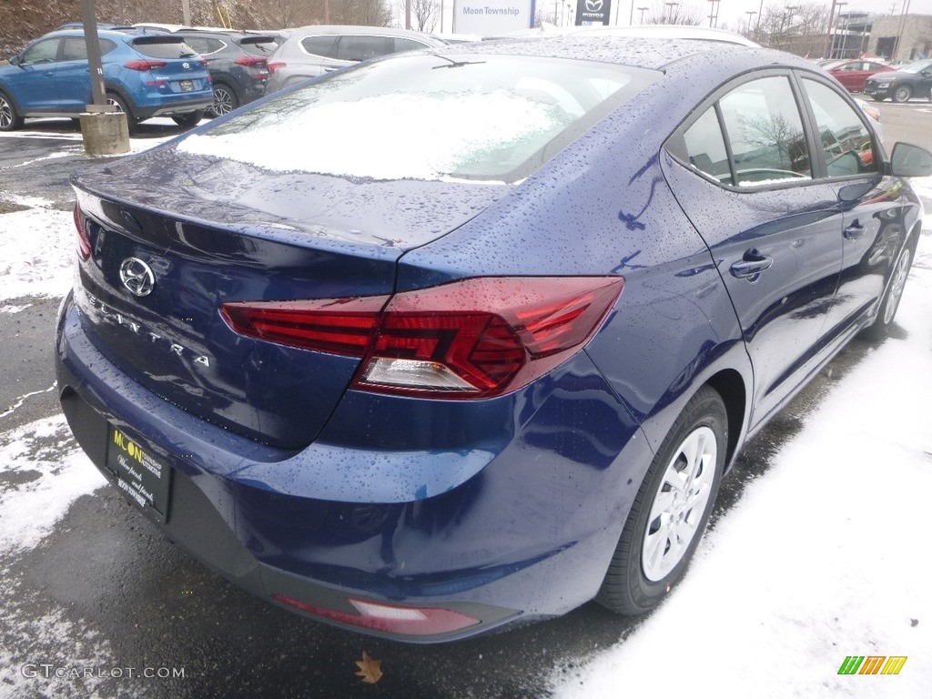 2019 Elantra SE - Lakeside Blue / Gray photo #3