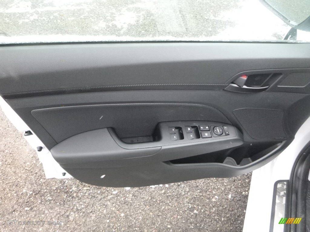 2019 Elantra Sport - Ceramic White / Black photo #10
